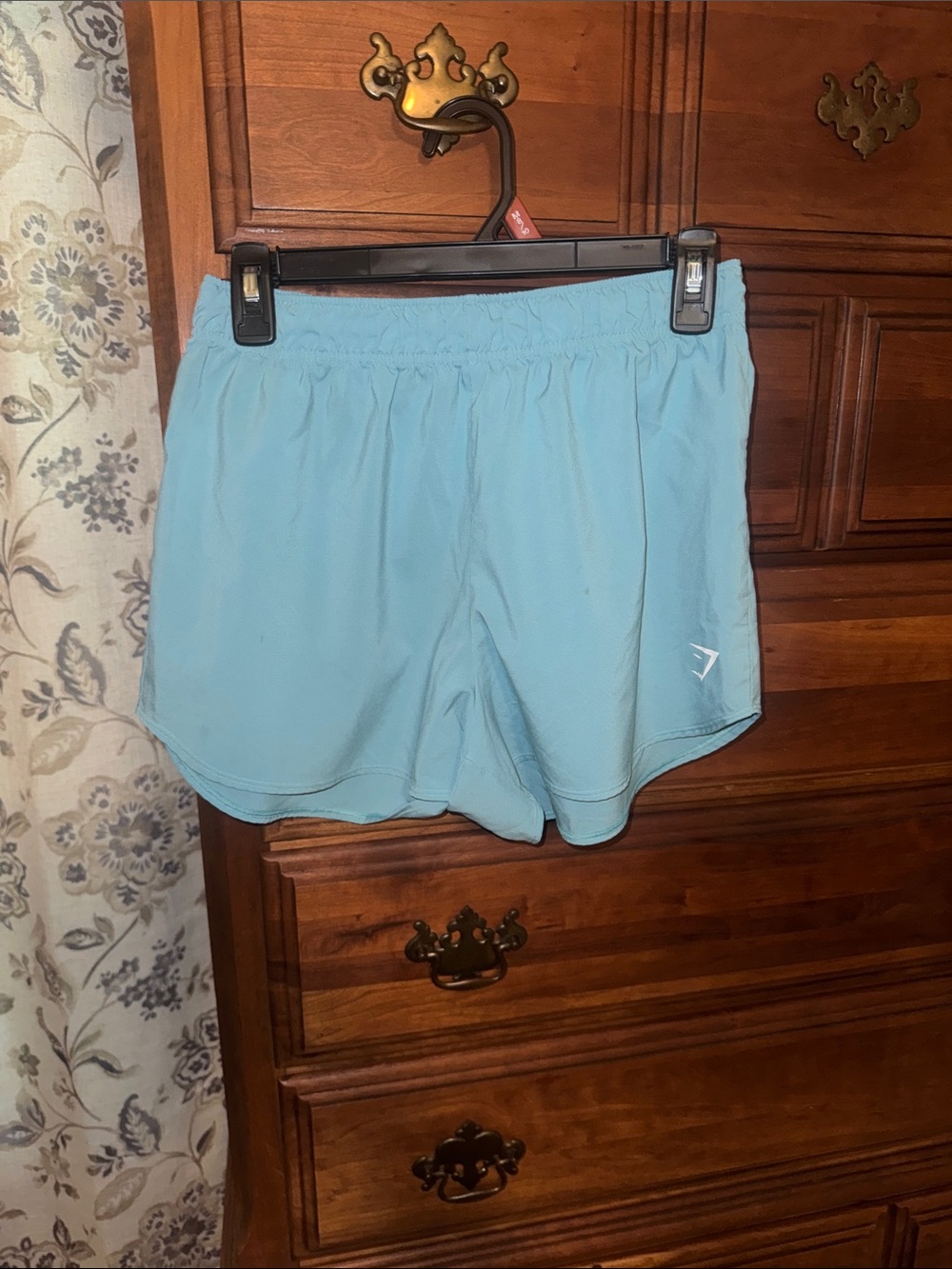 Gymshark Light Blue Running Shorts